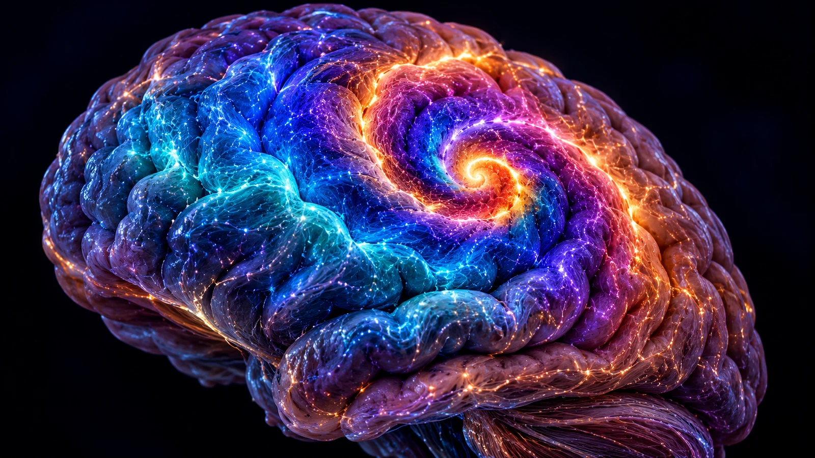 Spiral Brain Waves: When Cortical Activity Rotates to Organize Information